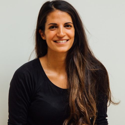 woman wearing black scoop-neck long-sleeved shirt