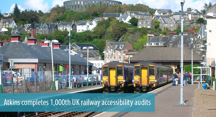 Atkins completes 1,000th accessibility audit of railway network