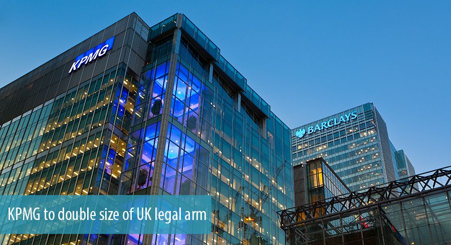 KPMG aims to double UK legal arm in the coming two years
