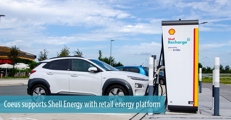 Coeus supports Shell Energy with retail energy platform