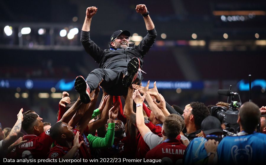 Data analysis predicts Liverpool to win 2022/23 Premier League