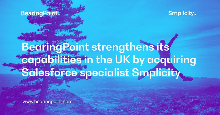 BearingPoint expands Salesforce capabilities with Smplicity
