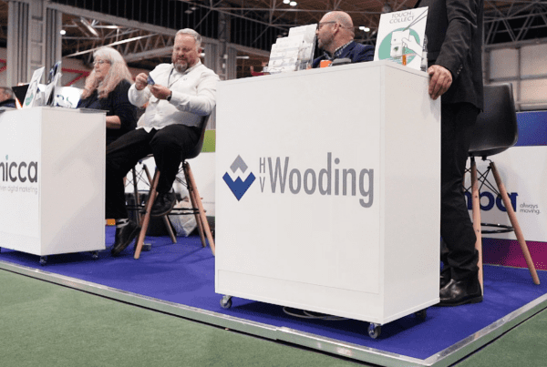 HV Wooding filmed at AES 2022