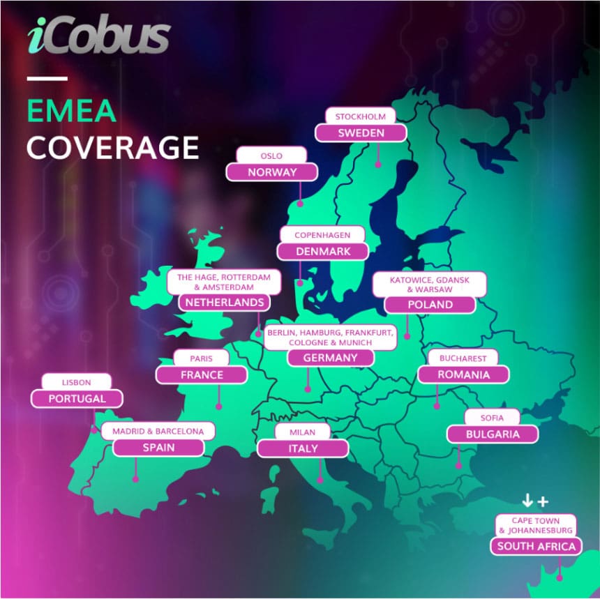 Telecoms Jobs Near Me: EMEA Coverage by iCobus