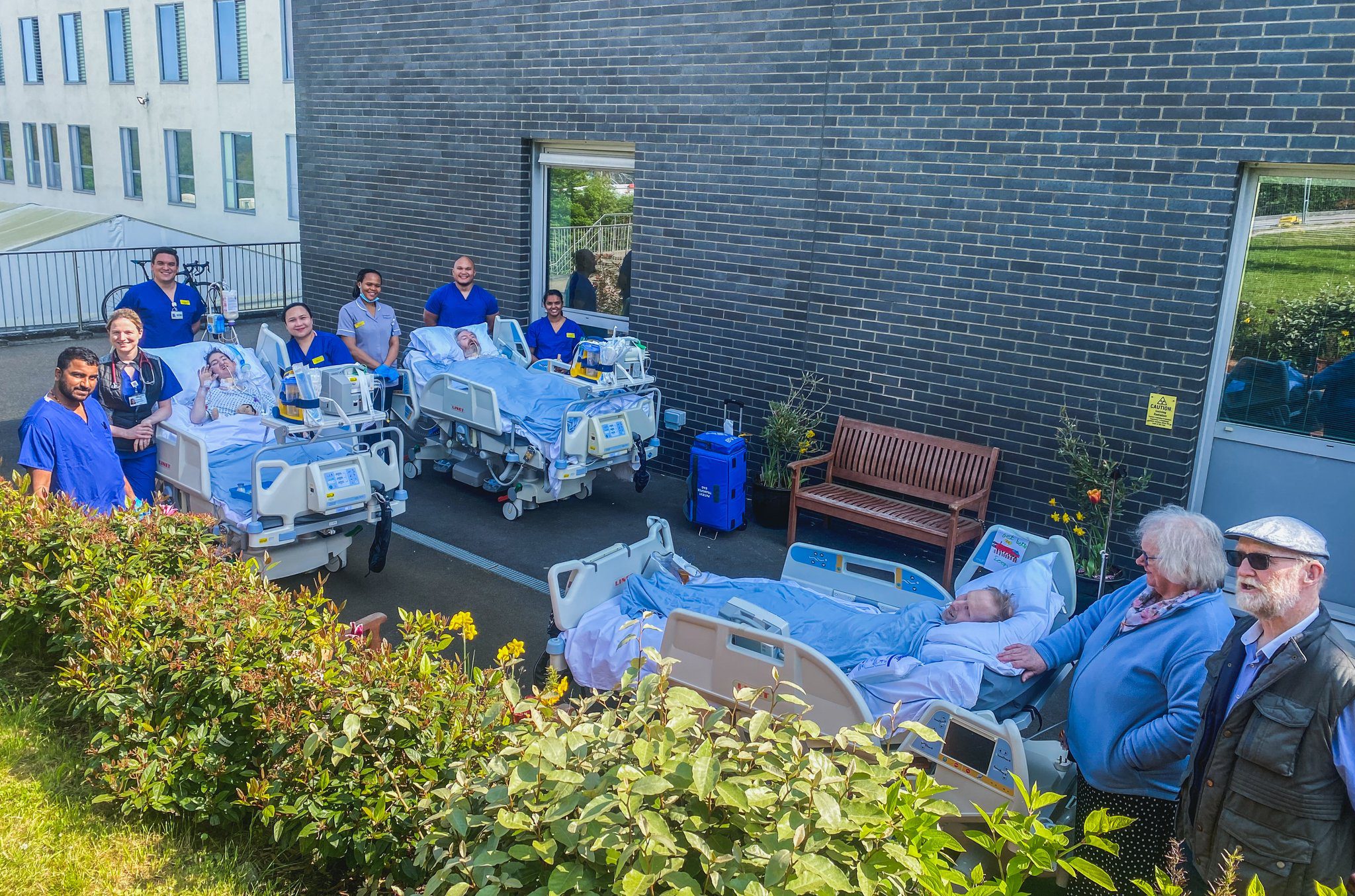 ITU patients get a glimpse of sunshine to aid recovery