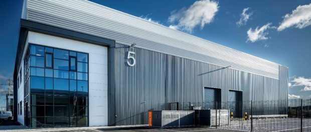 Glencar announces completion of four-unit industrial development for St. Modwen Logistics in Newport