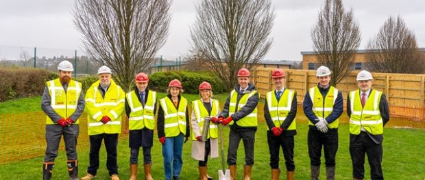 Ground-Breaking Ceremony Takes Place at New Sixth Form Building at King Ecgbert School in Sheffield