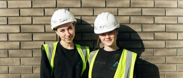 First all-female apprentice team prepare for Forterra bricklaying challenge