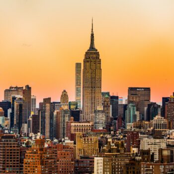 landscape photo of New York Empire State Building