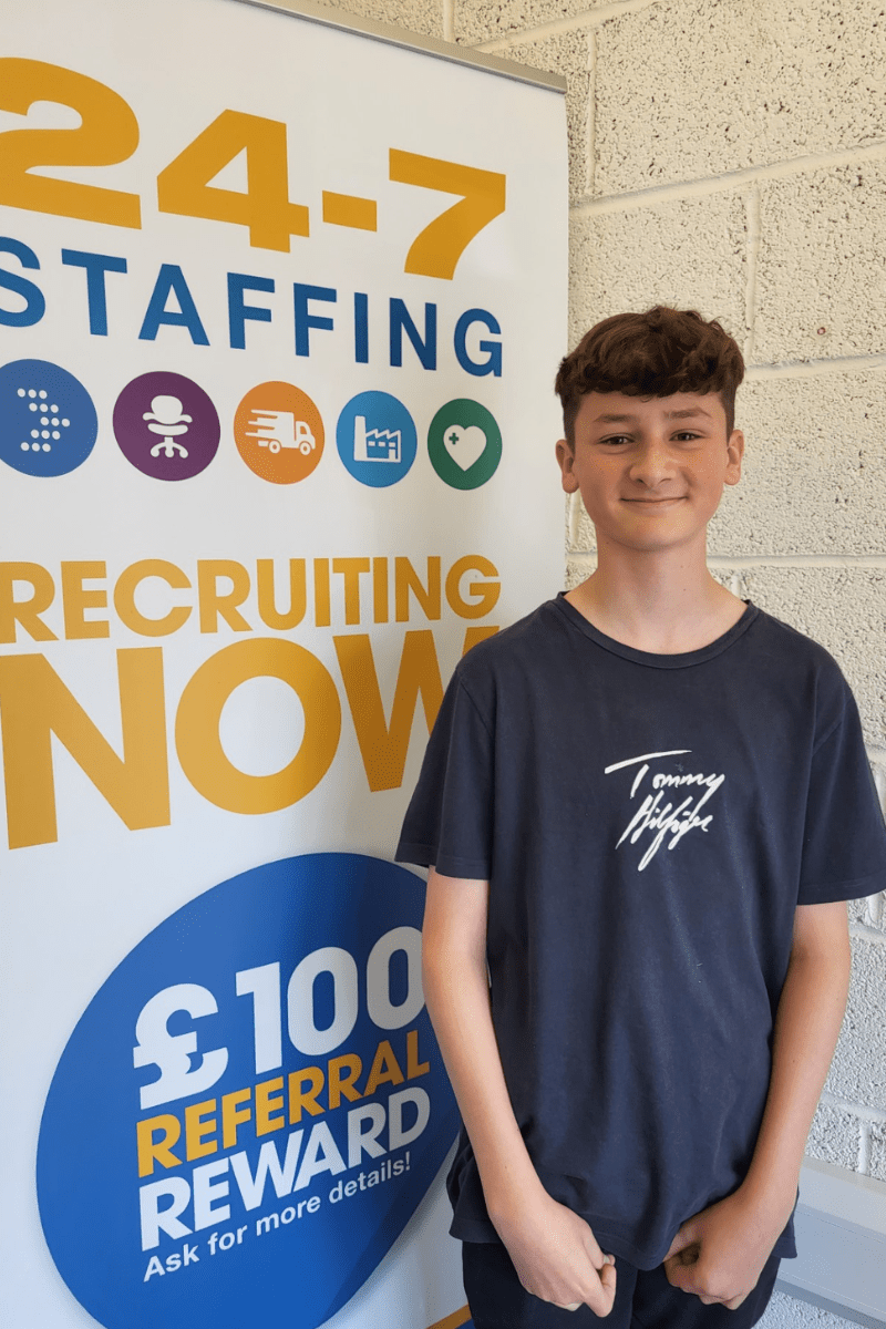 From Work Experience to Recruitment Prodigy: Luke’s Unforgettable Week at 24-7 Staffing!