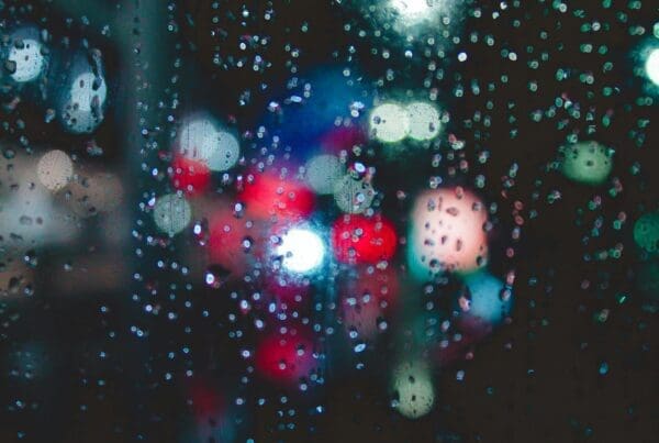 Raindrops on Window