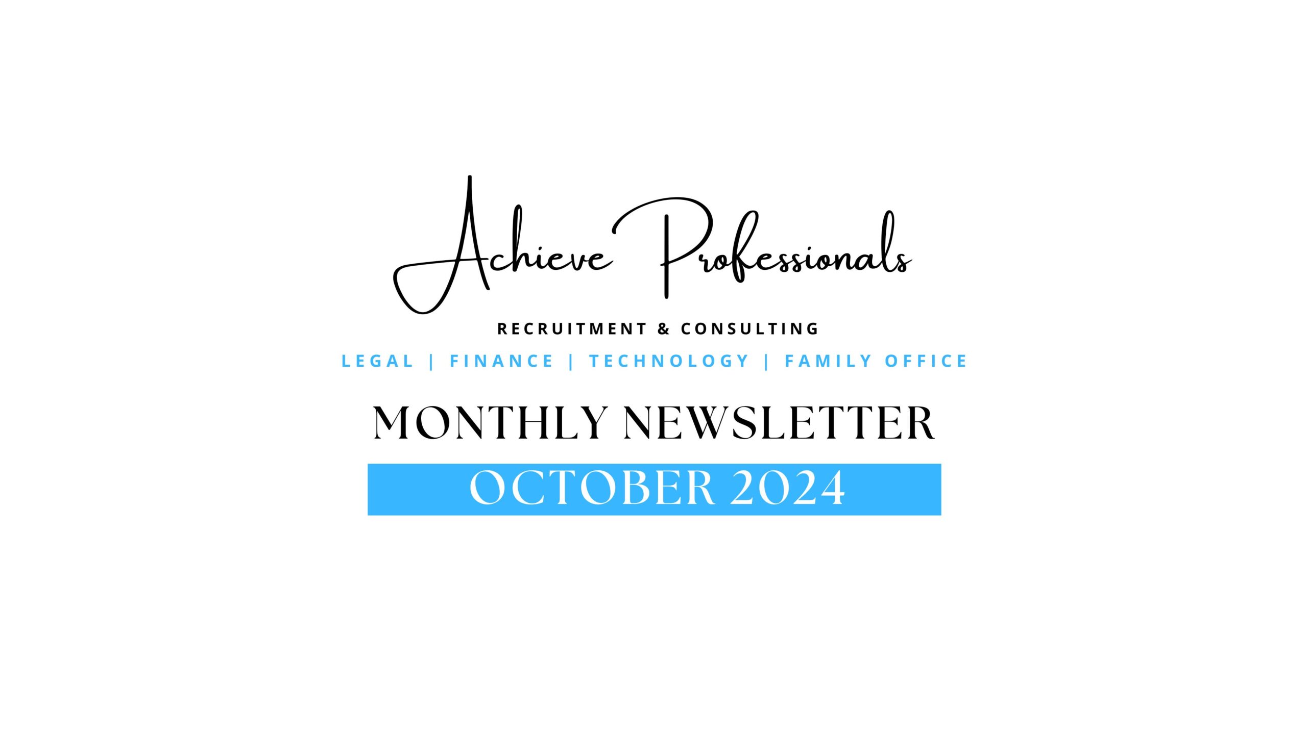 Achieve Professionals Newsletter October 2024