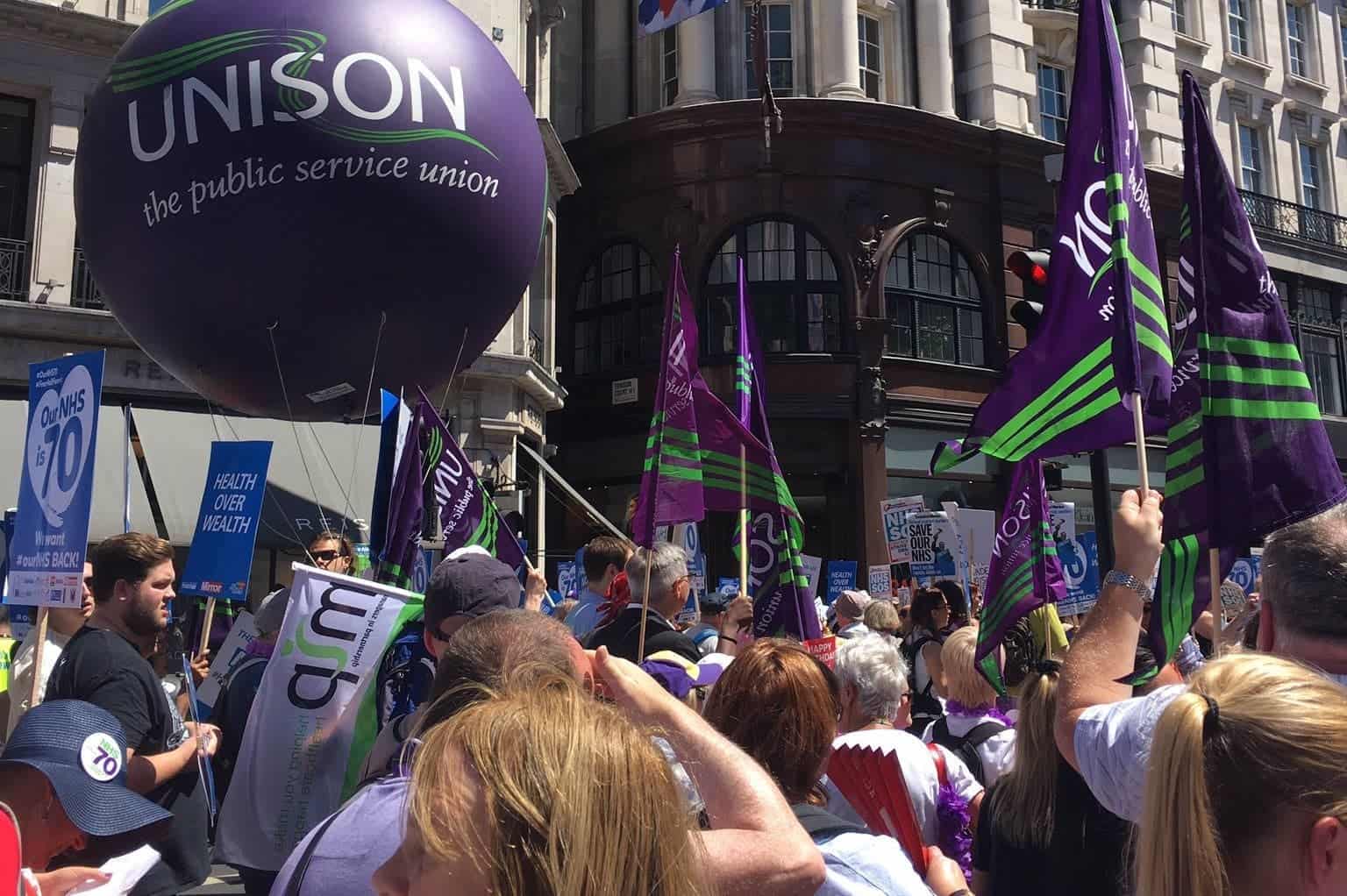 Union accused of ‘pitting NHS workers against another’ for suspending strike ballot