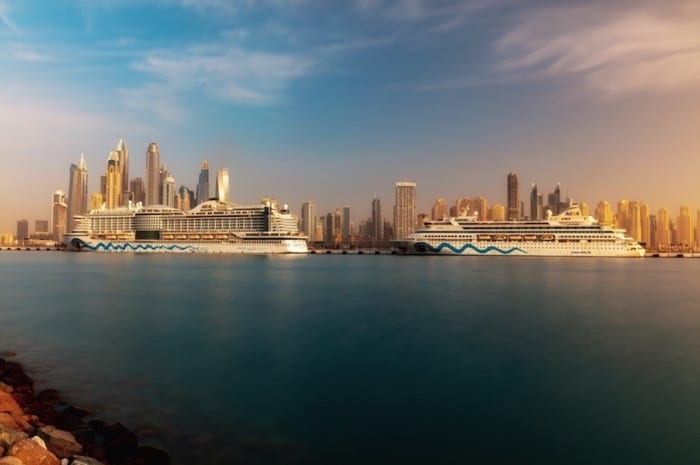 Aida Cruises arrives at new Dubai Cruise Terminal
