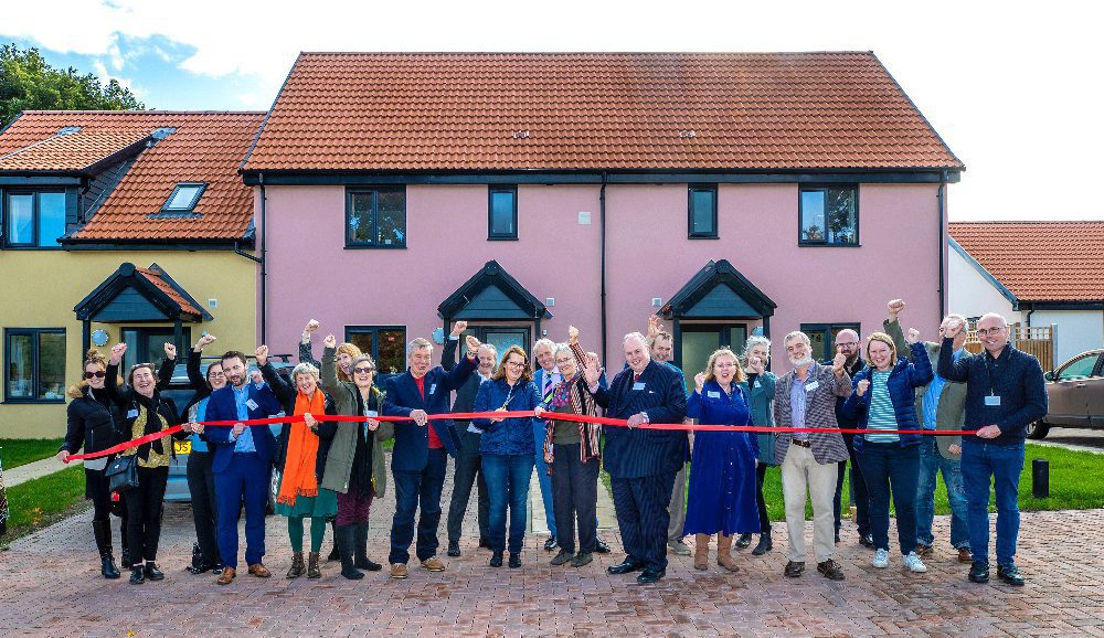 Hastoe officially opens six affordable homes on former greenfield site in Middleton