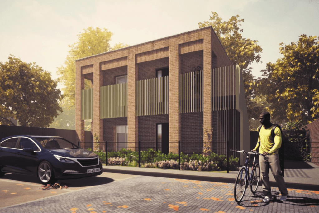 Golding Homes to transform disused garages into eight new Passivhaus homes