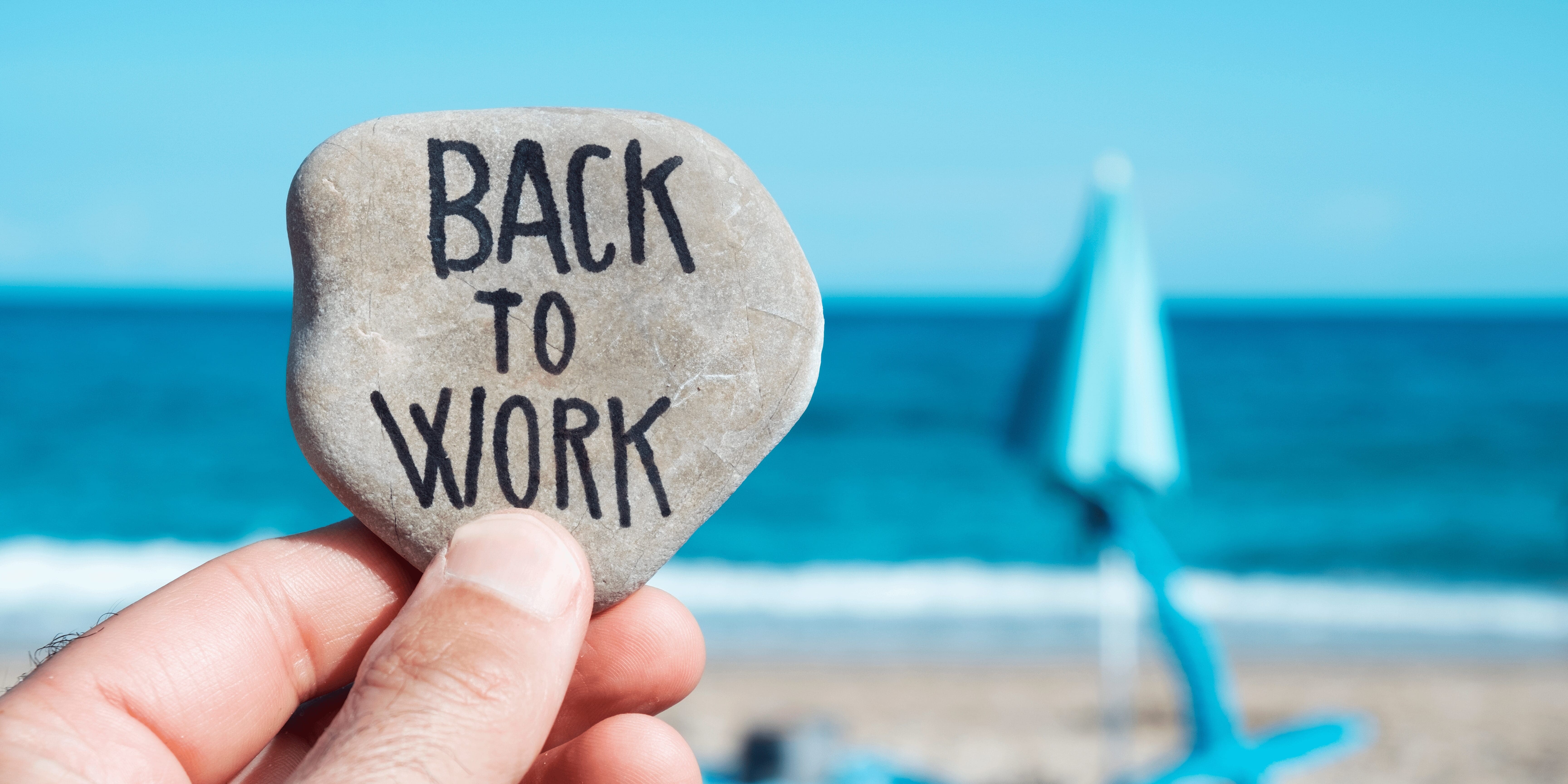 How to shift back into work mode after a long scorching summer