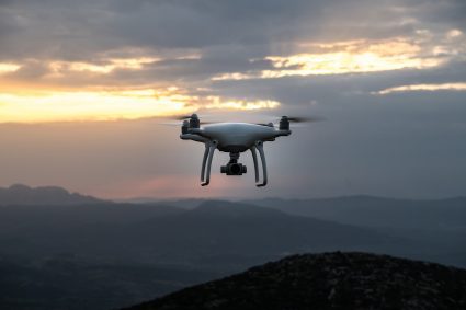 How drones are used during earthquakes